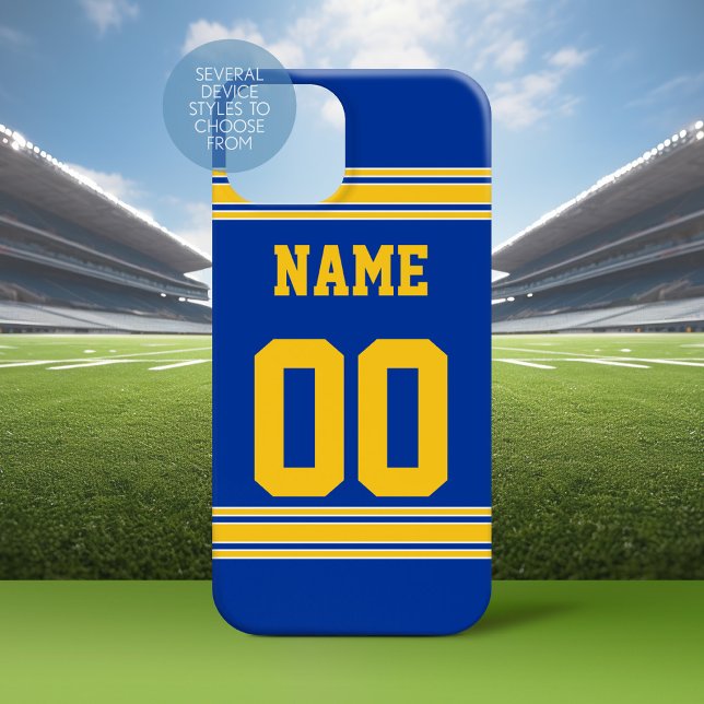 Fotboll Jersey med område att anpassa (Personalized Phone Case with A sporty Design)