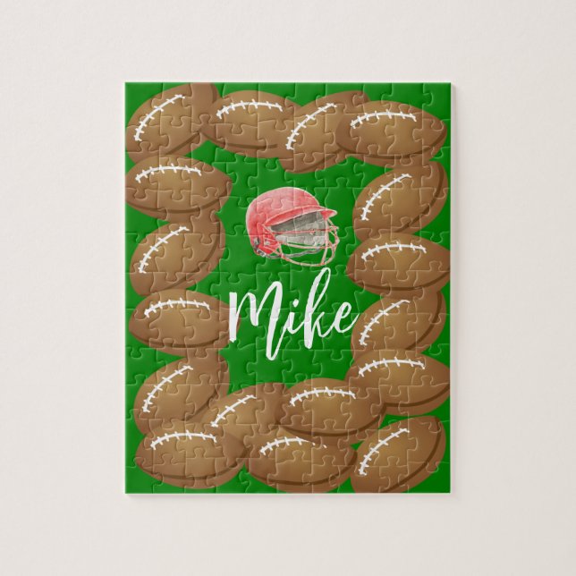 Fotboll Jigszawa Puzzle Pussel (Vertikal)