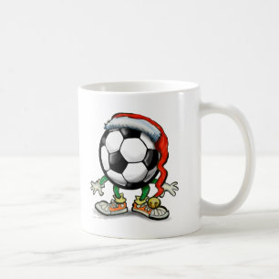 Fotboll jul kaffemugg