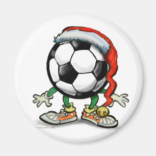 Fotboll jul magnet