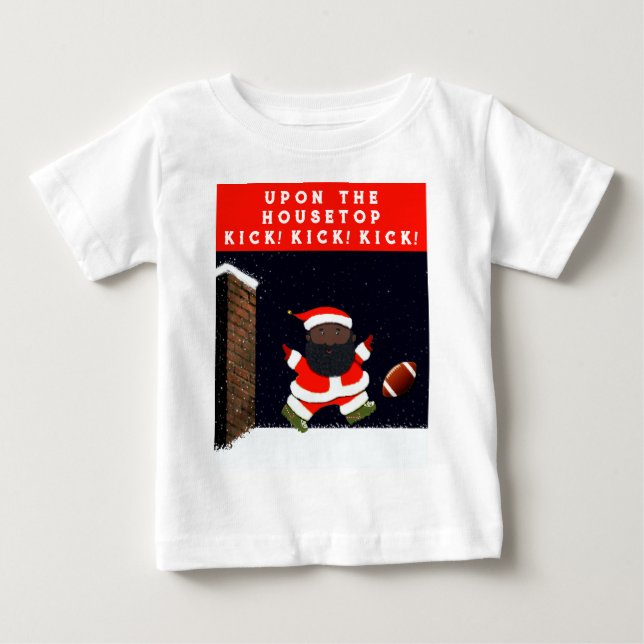Fotboll jul t shirt (Framsida)