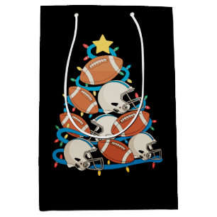 Fotboll julgran ljus Xmas Holiday Sport