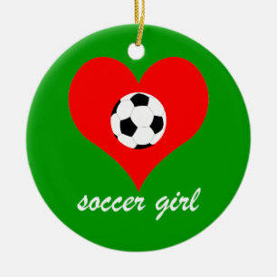 fotboll julgransprydnad keramik