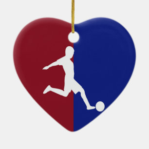 Fotboll Julgransprydnad Keramik