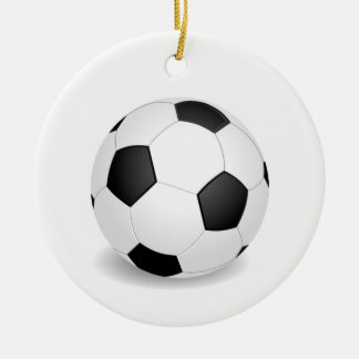 Fotboll Julgransprydnad Keramik