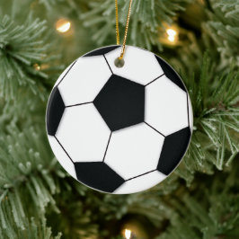 Fotboll Julgransprydnad Keramik