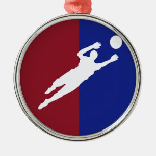 Fotboll Julgransprydnad Metall