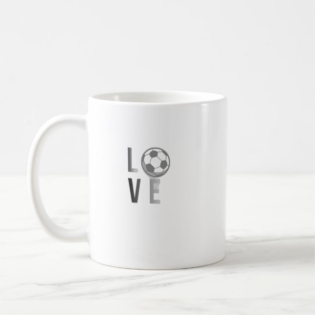 fotboll kaffemugg (Vänster)
