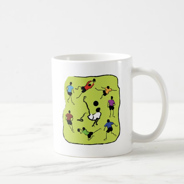 Fotboll Kaffemugg (Höger)