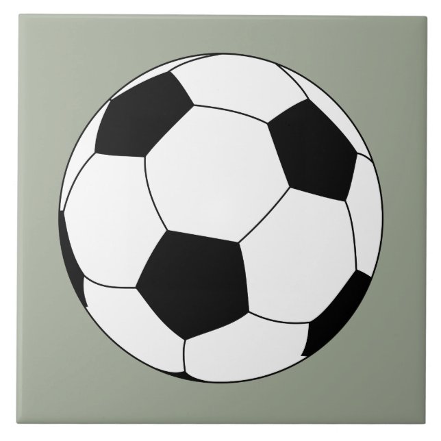 Fotboll Kakelplatta (Framsidan)