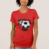 Fotboll kan sparka T-shirt