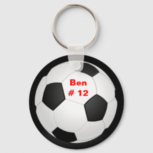 Fotboll Keychain Nyckelring
