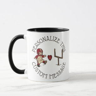 Fotboll Kick Heart Mugg