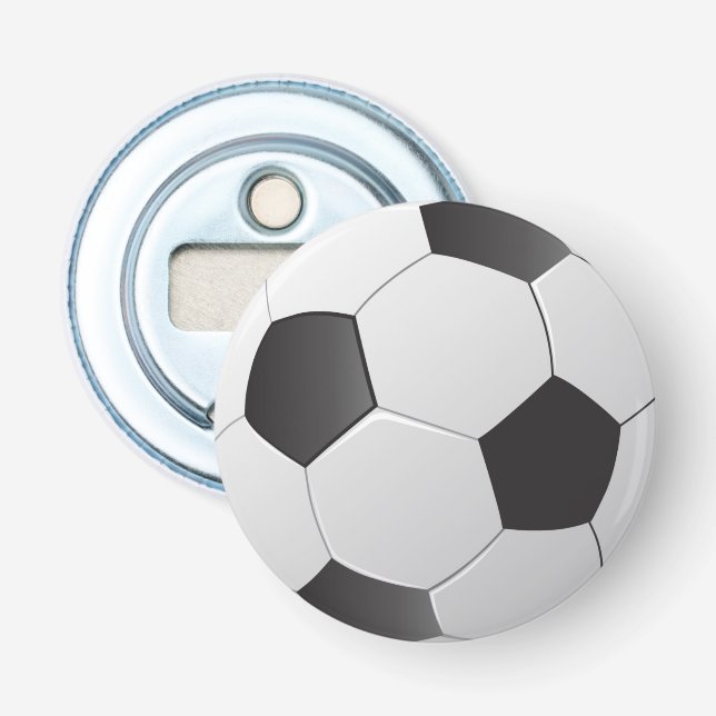 Fotboll Knapp Flasköppnare (Framsidan)