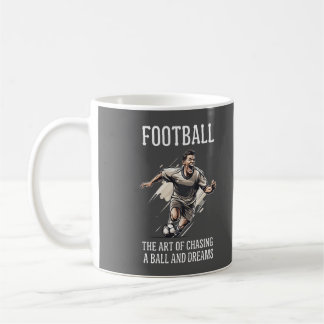 Fotboll: Konsten att jaga Boll och drömmar Kaffemugg