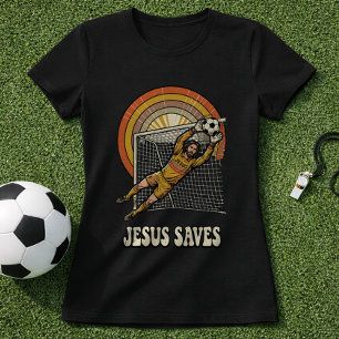 Fotboll Kristet Tro Målvakt T Shirt