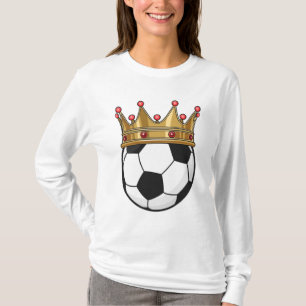 Fotboll Krona Kung T Shirt
