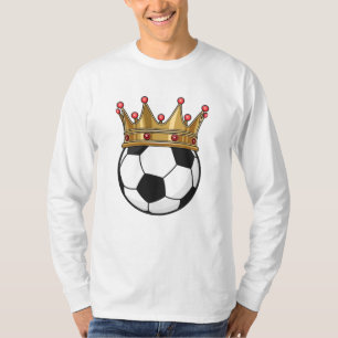 Fotboll Krona Kung T Shirt