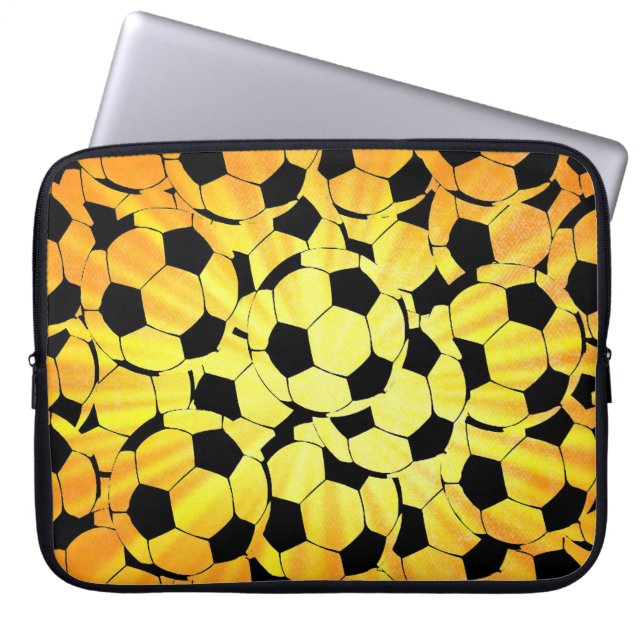 Fotboll Laptop sleeve (Framsidan)