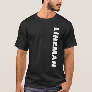 Fotboll Lineman Defensiv eller Offensiv Line T Shirt