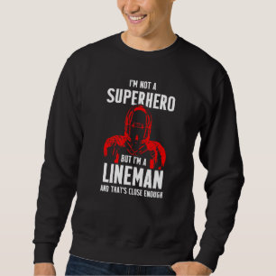 Fotboll Lineman Hero Offensiv Defensiv Player Lång Ärmad Tröja