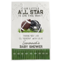 Fotboll Little AllStar Touchdown Baby Shower Förmå