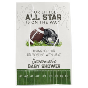 Fotboll Little AllStar Touchdown Baby Shower Förmå