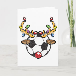Fotboll Ll Ren Jul Pyjamas X-mas Ljus S Kort