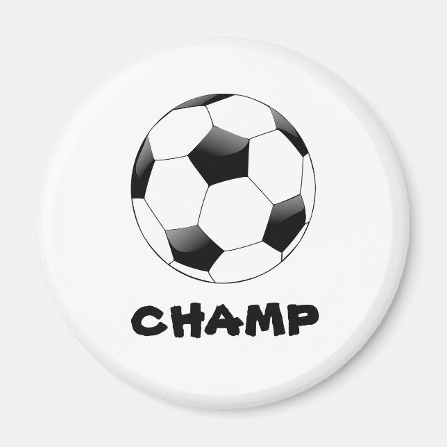 Fotboll, magnet (Framsidan)