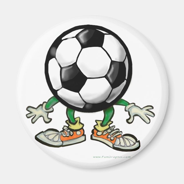 Fotboll Magnet (Framsidan)
