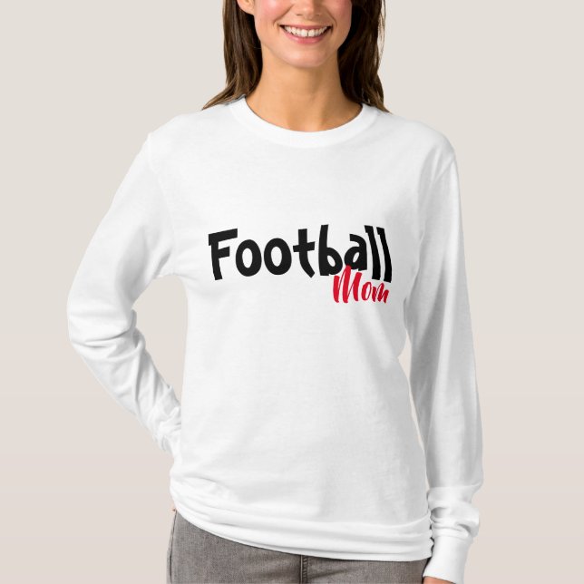 Fotboll Mamma | Barngåva från fotboll T Shirt (Framsida)