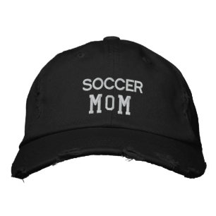 Fotboll Mamma Broderad Keps