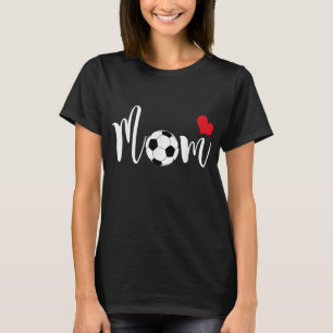 Fotboll Mamma för kvinnor Kärlek Du Mamma T Shirt