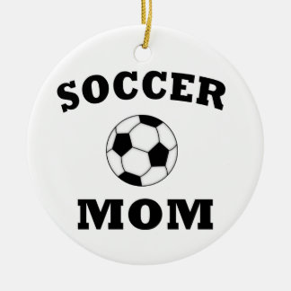 Fotboll Mamma Julgransprydnad Keramik