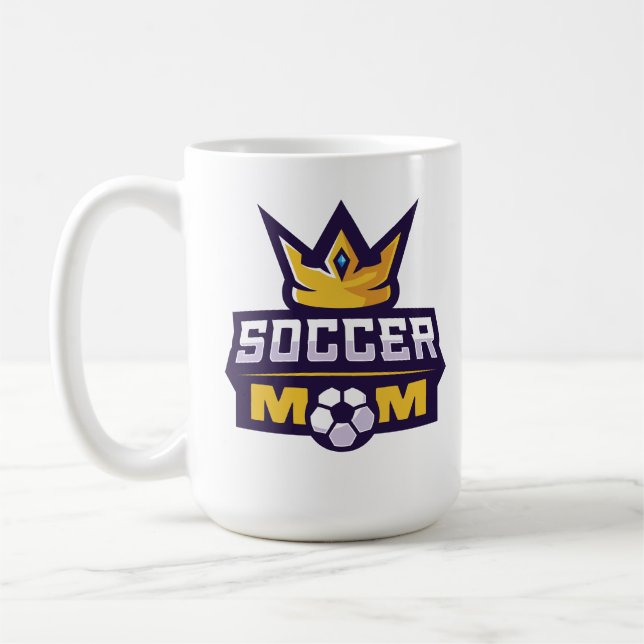 Fotboll Mamma Kaffemugg (Vänster)