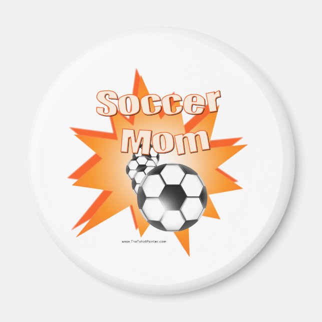 Fotboll Mamma Magnet (Framsidan)