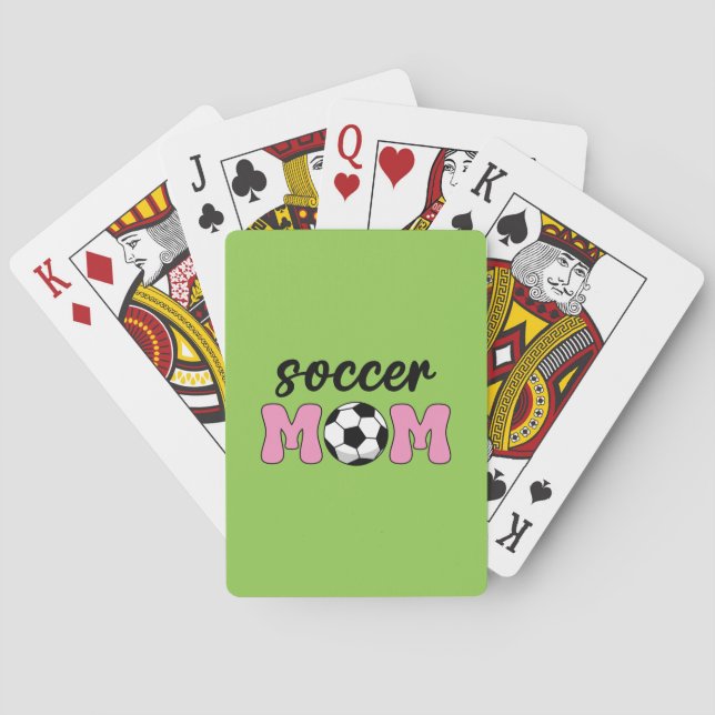 Fotboll Mamma Mors dag Casinokort (Baksidan)