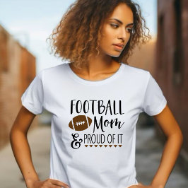 Fotboll Mamma och stolthet T Shirt