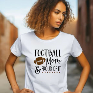 Fotboll Mamma och stolthet T Shirt