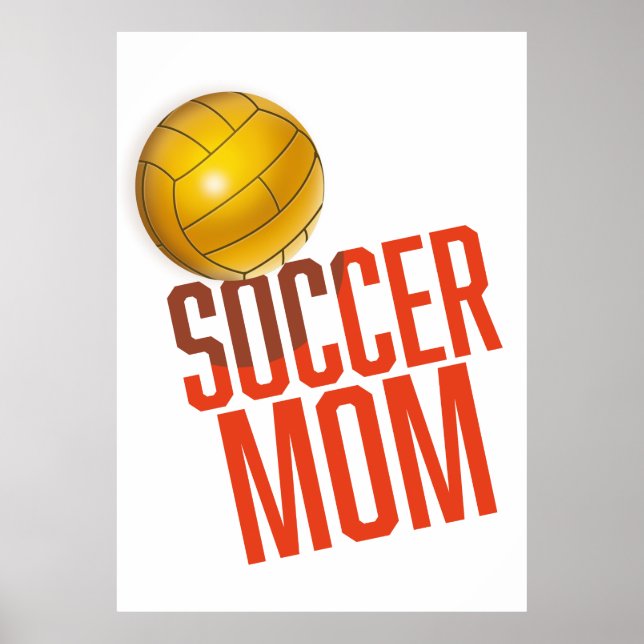 Fotboll Mamma Poster (Framsidan)