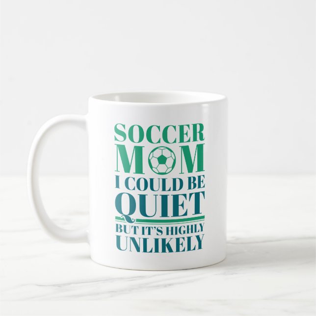 Fotboll Mamma Quiet Kaffemugg (Vänster)