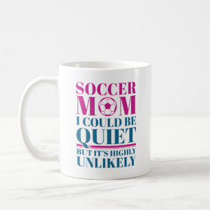 Fotboll Mamma Quiet Kaffemugg