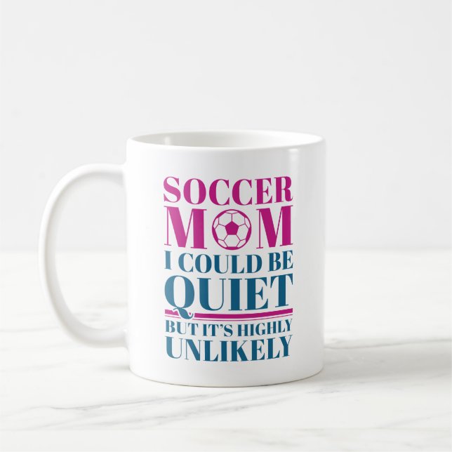 Fotboll Mamma Quiet Kaffemugg (Vänster)