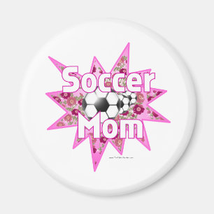 Fotboll Mamma Ro Magnet