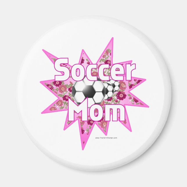 Fotboll Mamma Ro Magnet (Framsidan)