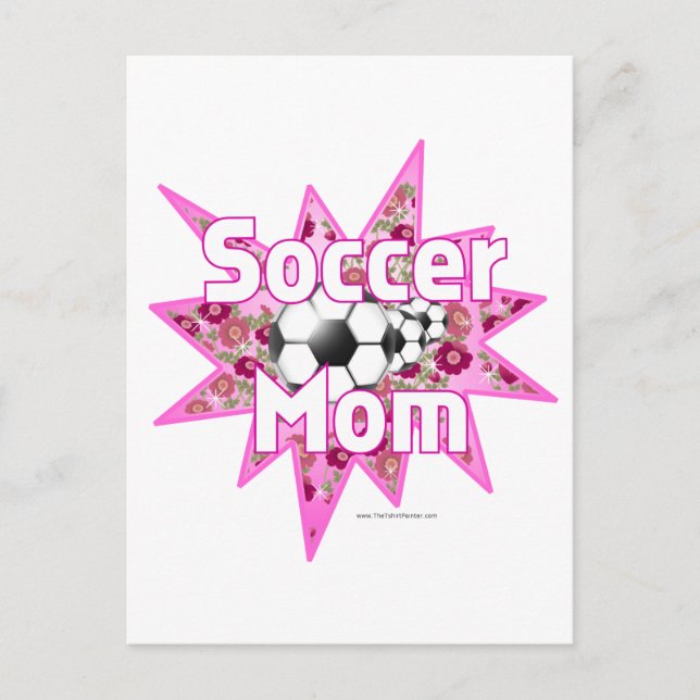 Fotboll Mamma Ro Vykort (Framsida)