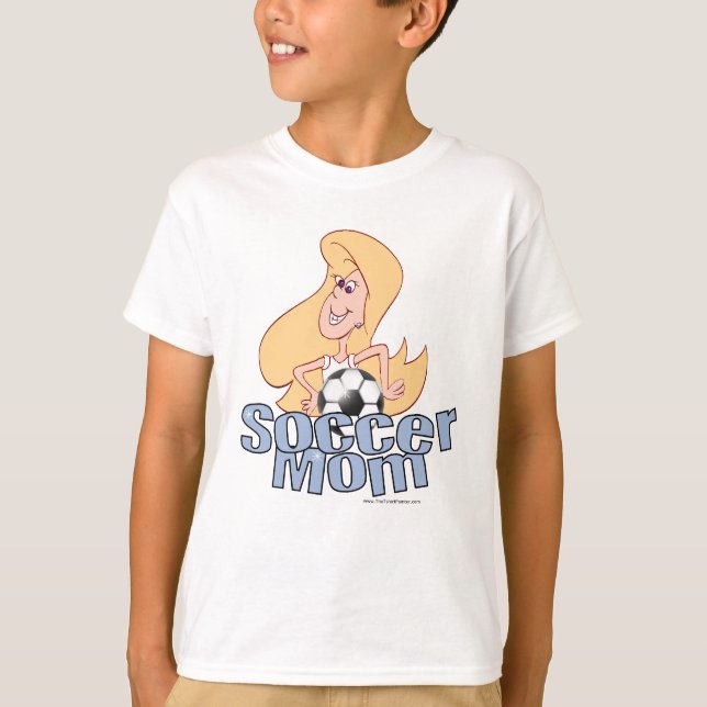 Fotboll Mamma T-shirt (Framsida)