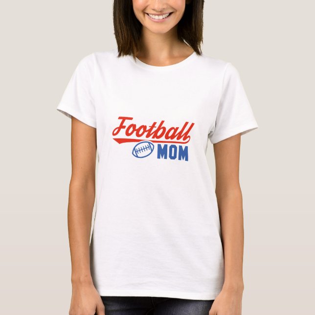 Fotboll Mamma T Shirt (Framsida)