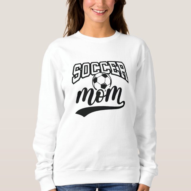 Fotboll Mamma T Shirt (Framsida)