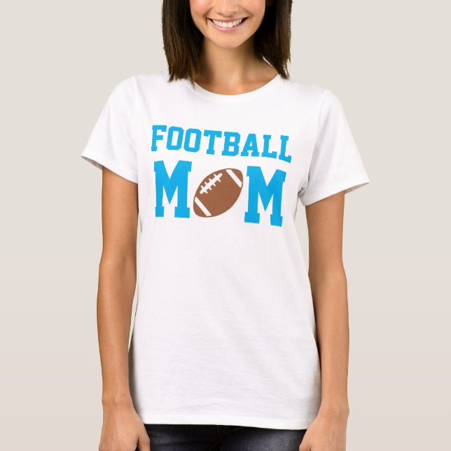 Fotboll Mamma T Shirt (Framsida)